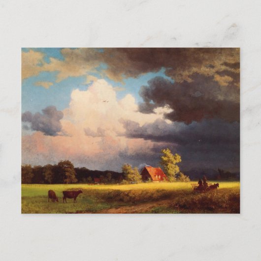 Bayerische Landschaft Postkarte (Vorderseite)