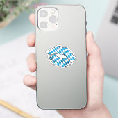Bayerische Liebe Lipstick Aufkleber (Telefon)