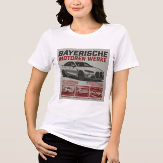 Bayerische Motoren Werke woman t-shirt Tri-Blend Shirt