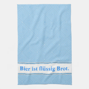 Bayerische Muster Handtuch
