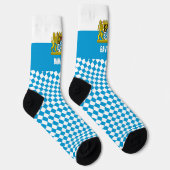 Bayerische Socken, bayerische Fahne, Mode / Sport Socken (Rechts)