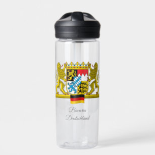 Bayerische Wappen, Flagge, Deutschland Trinkflasche