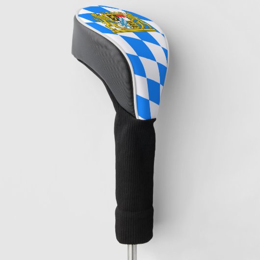 Bayerische Wappen Golf Headcover (angewinkelt)