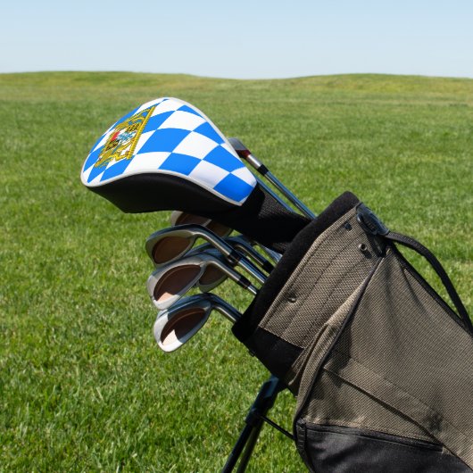 Bayerische Wappen Golf Headcover (In SItu)