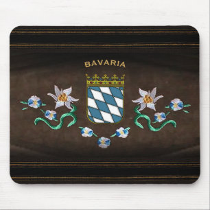 Bayerische Wappen Mousepad