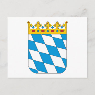 Bayerische Wappen Postkarte