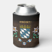 Bayerische Wappen "Prost!" Dosenkühler (Kanne Vorderseite)