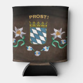 Bayerische Wappen "Prost!" Dosenkühler (Vorderseite)