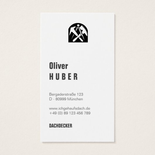 Bayerischer Dachstuhl (Rückseite)