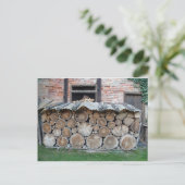 bayerischer Herbst Postkarte (Stehend Vorderseite)