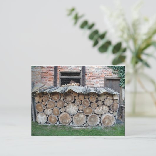 bayerischer Herbst Postkarte (Stehend Vorderseite)