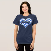Bayerischer Honig Tri-Blend Shirt (Vorderseite voll)