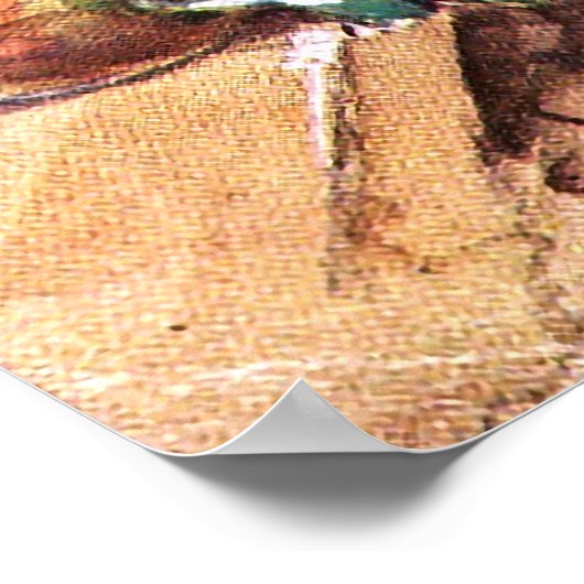 Bayerischer Hund Poster (Ecke)