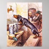 Bayerischer Hund Poster (Vorne)