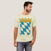 Bayerischer Wappen-T - Shirt (Vorne ganz)