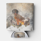 Bayerisches Berghaus, Kunst Dosenkühler (Vorderseite)