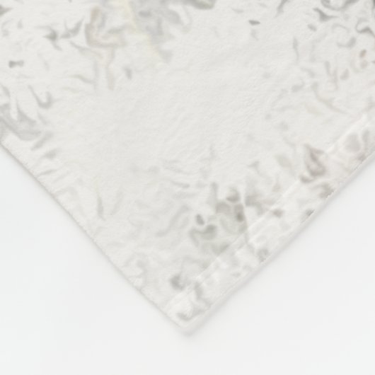 Bayerisches Berghaus, Kunst Fleecedecke (Ecke)