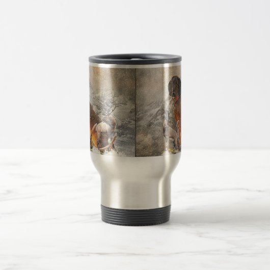 Bayerisches Berghaus, Kunst Reisebecher (Mittel)