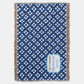 Bayerisches Blau Decke (Vorderseite Vertikal)