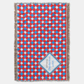 Bayerisches Blau Decke (Vorderseite Vertikal)