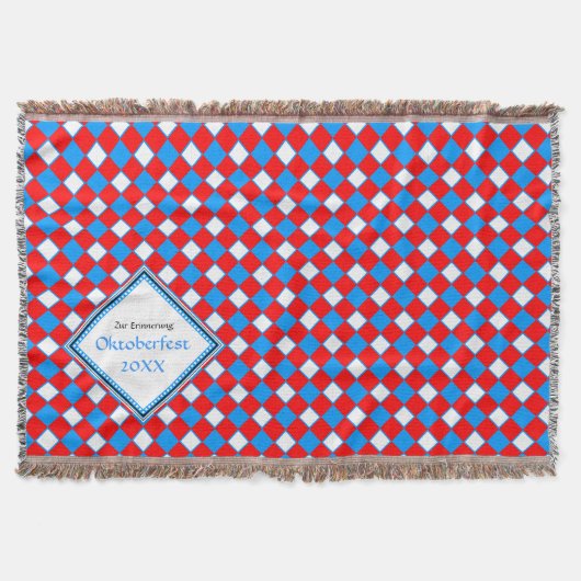 Bayerisches Blau Decke (Vorderseite)