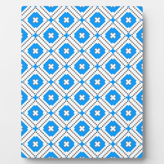 Bayerisches Muster Fotoplatte (Vorderseite)