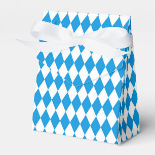 Bayerisches Staatsgebiet - Flaggenfarben Muster Geschenkschachtel