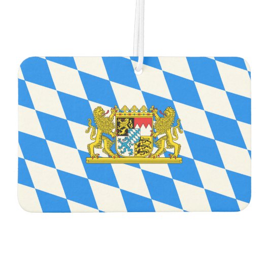 Bayerisches Wappen Autolufterfrischer (Rückseite)