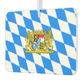 Bayerisches Wappen Autolufterfrischer (Links)