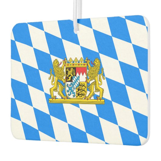 Bayerisches Wappen Autolufterfrischer (Links)