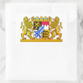 Bayerisches Wappen - DEUTSCHLAND Rechteckiger Aufkleber (Tasche)
