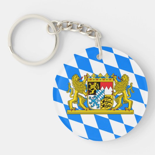 Bayerisches Wappen Schlüsselanhänger (Vorderseite)