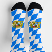 Bayerisches Wappen Socken (Oben)