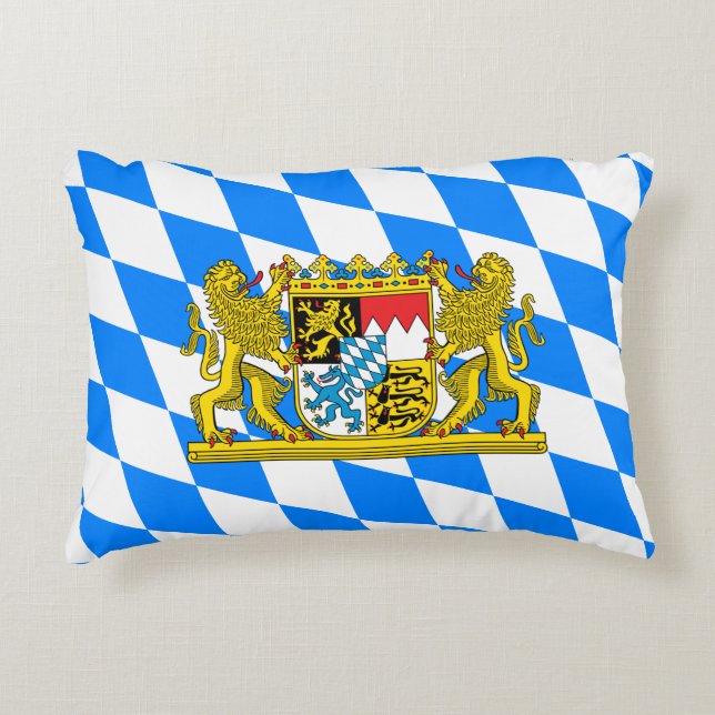 Bayerisches Wappen Zierkissen (Vorderseite)