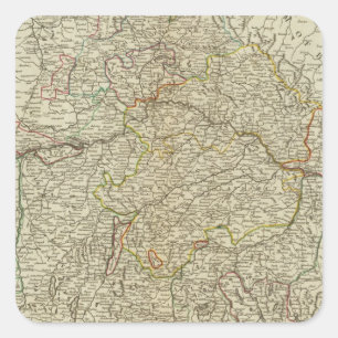 Bayern 2 quadratischer aufkleber