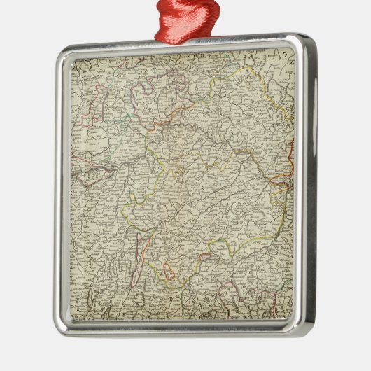 Bayern 2 silbernes ornament (Links)