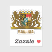 Bayern Aufkleber (Blatt)