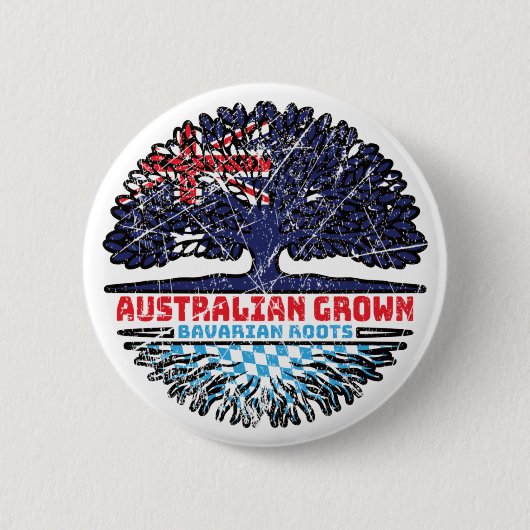 Bayern Bayerisch Australien Treots Button (Vorderseite)