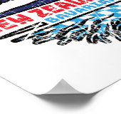 Bayern Bayerischer Neuseeländer Neuseeländischer B Poster (Ecke)