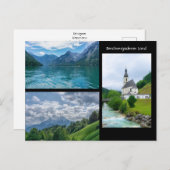 Bayern Berchtesgadener Land - Collage Postkarte (Vorne/Hinten)