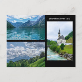 Bayern Berchtesgadener Land - Collage Postkarte