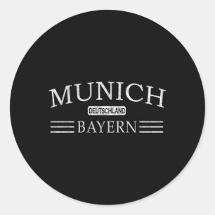 Bayern Deutschland Bayern Deutschland Bayern Gery Runder Aufkleber
