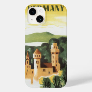 Bayern, Deutschland, Deutsches Schloss Vintage Rei Case-Mate iPhone 14 Hülle