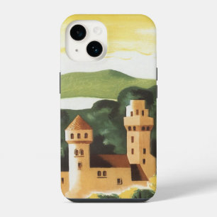 Bayern, Deutschland, Deutsches Schloss Vintage Rei iPhone 14 Hülle