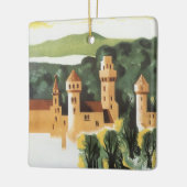 Bayern, Deutschland, Deutschland, Schlosspark Keramikornament (Links)