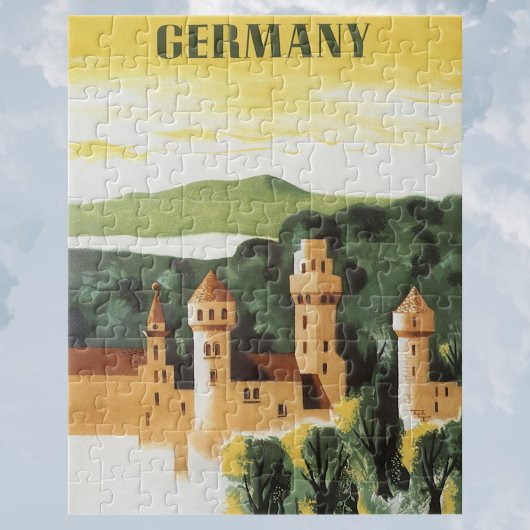 Bayern, Deutschland, Deutschland, Schlosspark Puzzle
