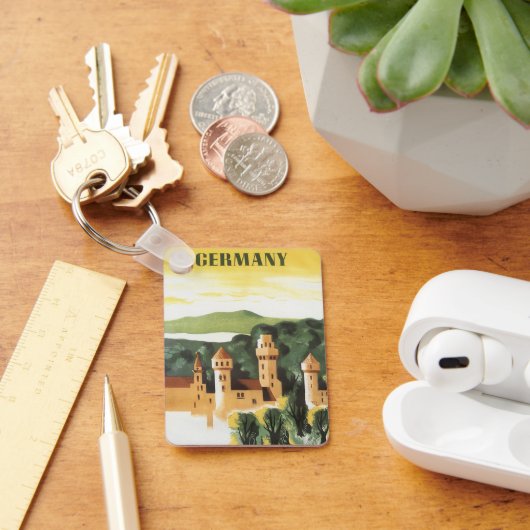 Bayern, Deutschland, Deutschland, Schlosspark Schlüsselanhänger (Schreibtisch)