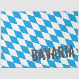 Bayern Deutschland Diamantflaggendesign Seidenpapier
