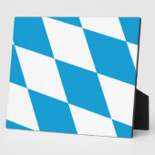 Bayern, Deutschland-Flaggenebene Fotoplatte (Seite)