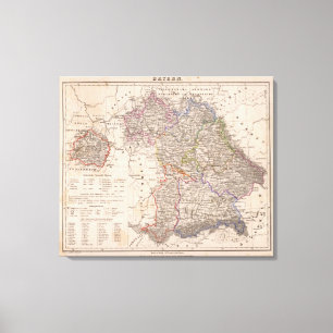 Bayern, Deutschland Leinwanddruck